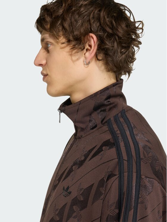 adidas adidas Bluza 165258 Brązowy ciemny Loose Fit