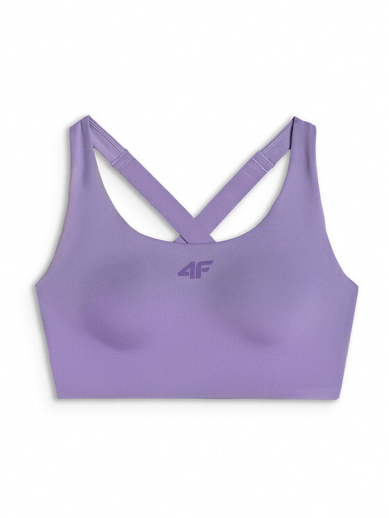 4F 4F Biustonosz sportowy MULTI ACTIVE Fioletowy