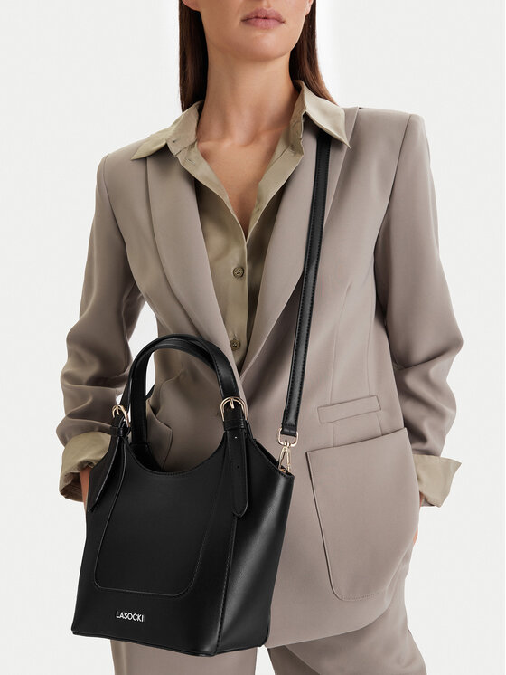 Lasocki Lasocki Handtasche CEO-LSK-M-003-09 Schwarz