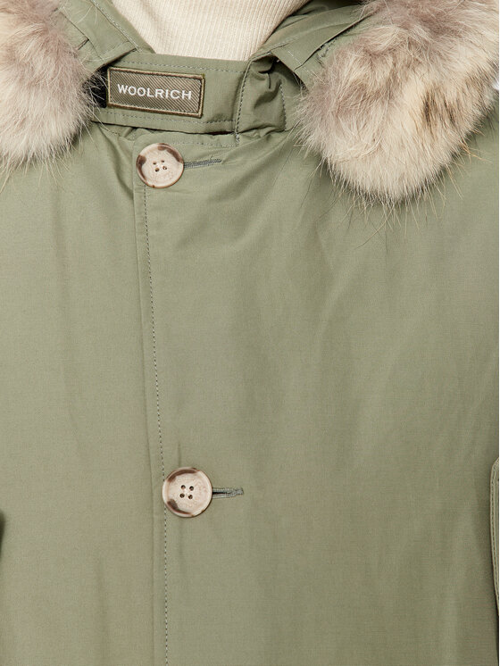 Woolrich Woolrich Pehelykabát Arctic CFWOOU0482MRUT0001 Zöld Regular Fit