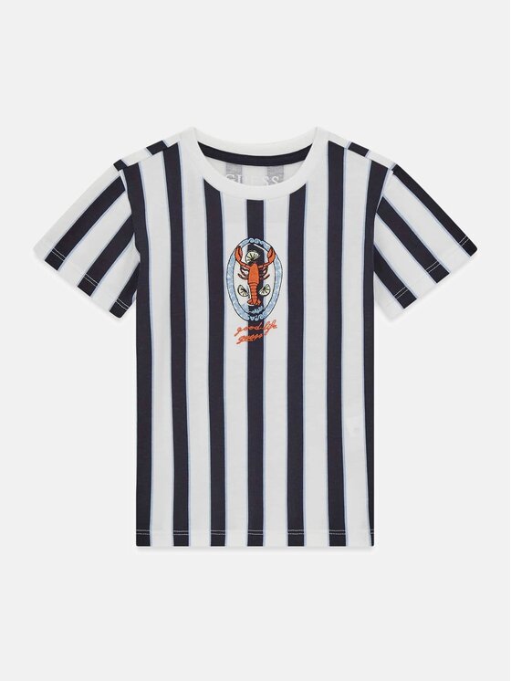 Guess Kids Guess Kids T-Shirt 181962 Kolorowy Classic Fit