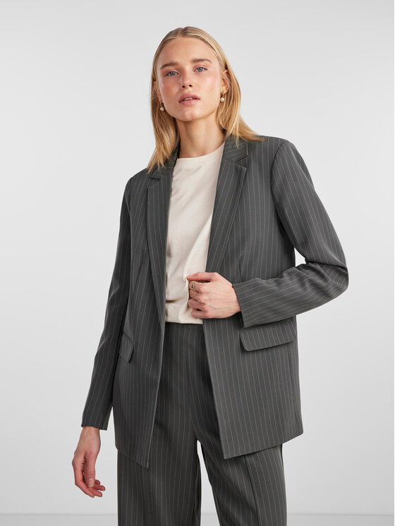 Pieces Pieces Zakó 17130374 Szürke Oversize