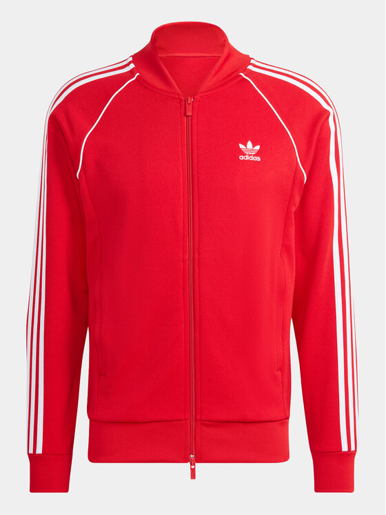 adidas adidas Bluză adicolor Classics SST IL2494 Roșu Slim Fit