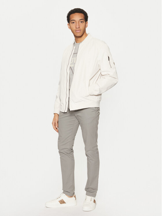 Guess Guess Μπόμπερ μπουφάν M5RL02 WGU82 Εκρού Regular Fit