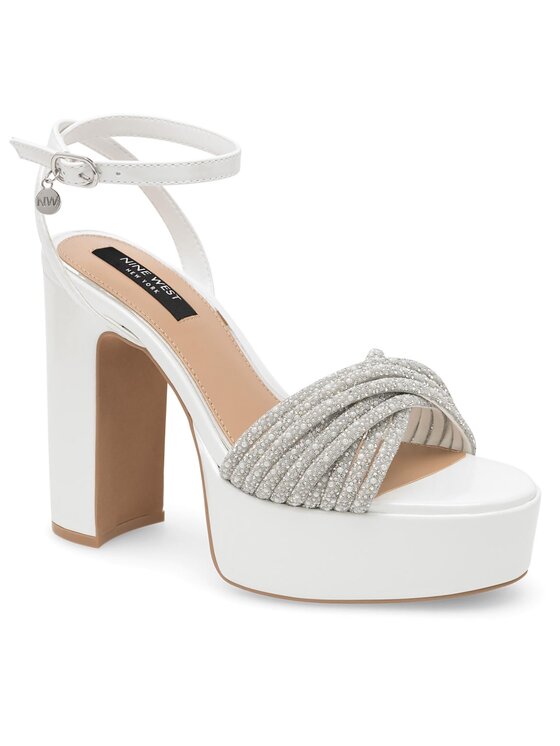 Nine West Nine West Sandały WFA2736-1 Biały