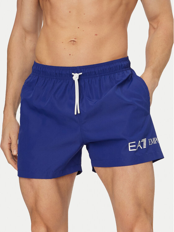EA7 Emporio Armani EA7 Emporio Armani Kopalne hlače 7M002000 AF13049 MB471 Modra Regular Fit
