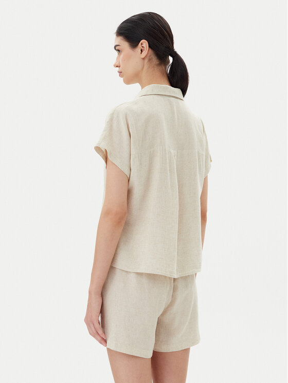 Vero Moda Vero Moda Сорочка Thea 10333794 Бежевий Loose Fit