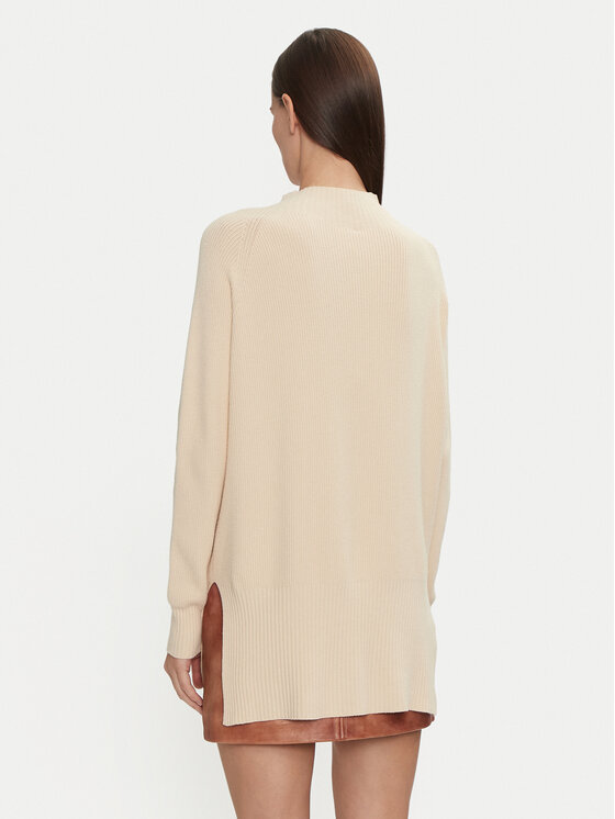 Kontatto Kontatto Maglione 3M0128 Beige Relaxed Fit