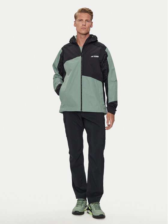 adidas adidas Outdoor jakna TERREX Xperior Hybrid IP1419 Zelena Slim Fit