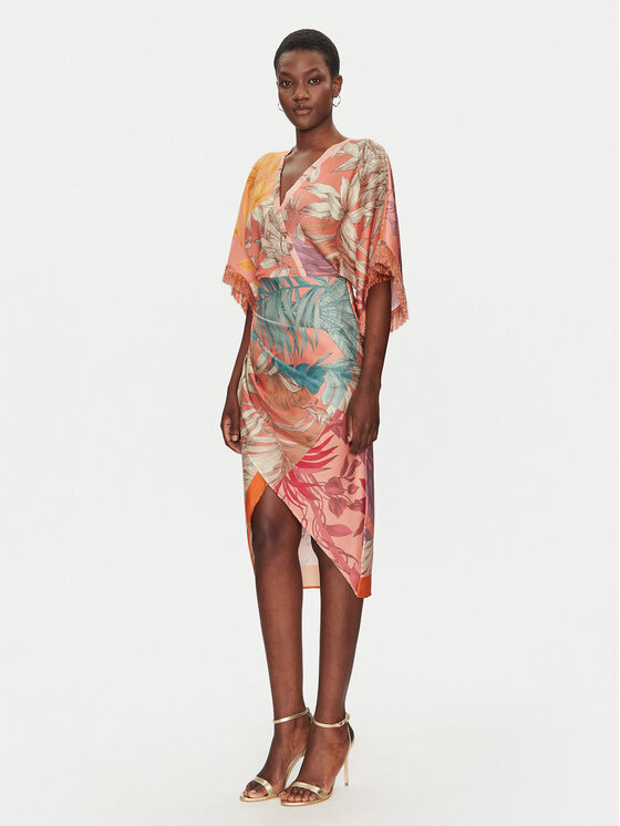 Rochie cocktail Simona Corsellini Femei, Mărimea: 44, Portocaliu, P25CPAB03001