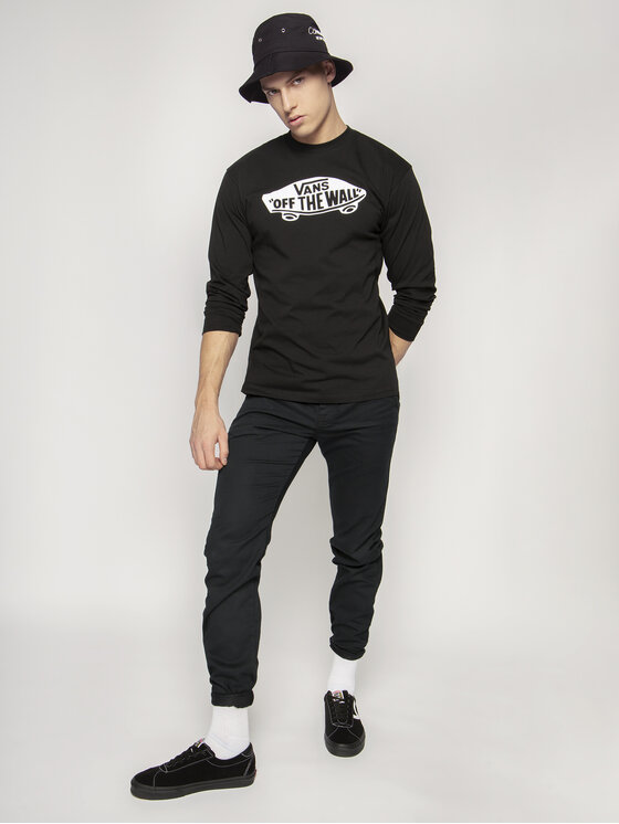 Vans Vans Тениска с дълъг ръкав Otw VN00059JYB21 Черен Classic Fit