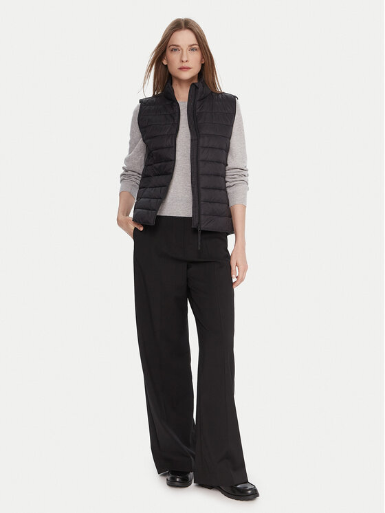 United Colors Of Benetton United Colors Of Benetton Vestă 2TWDDJ00V Negru Slim Fit