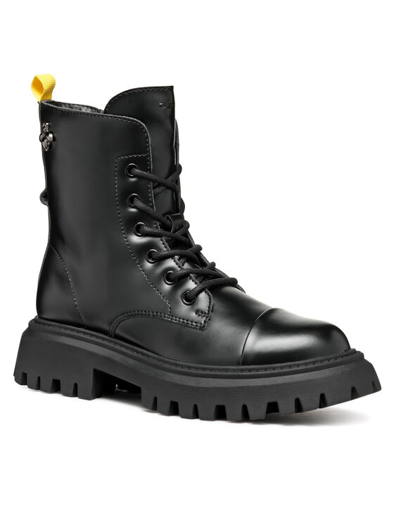 Geox Geox Zimske čizme J Maquinnens Girl J46M6B 000CN C9999 S Crna