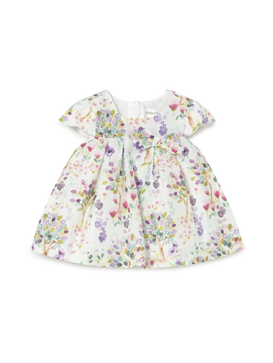 Mayoral Sukienka elegancka 1885 Kolorowy Regular Fit