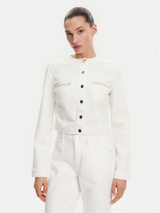 Guess Guess Bunda pro přechodné období 172731 Bílá Classic Fit