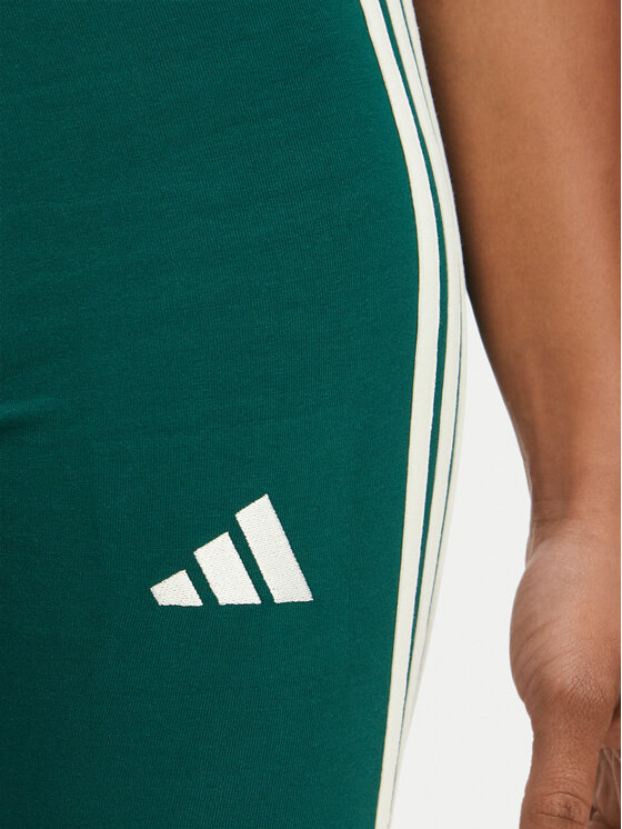adidas adidas Leggings Essentials 3-Stripes KZ2074 Grün Slim Fit