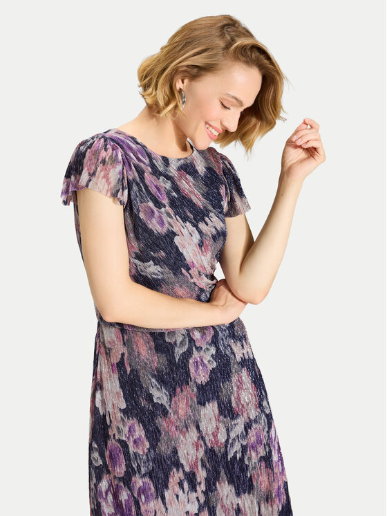 Swing Swing Φόρεμα κοκτέιλ 5AK06000 Σκούρο μπλε Regular Fit