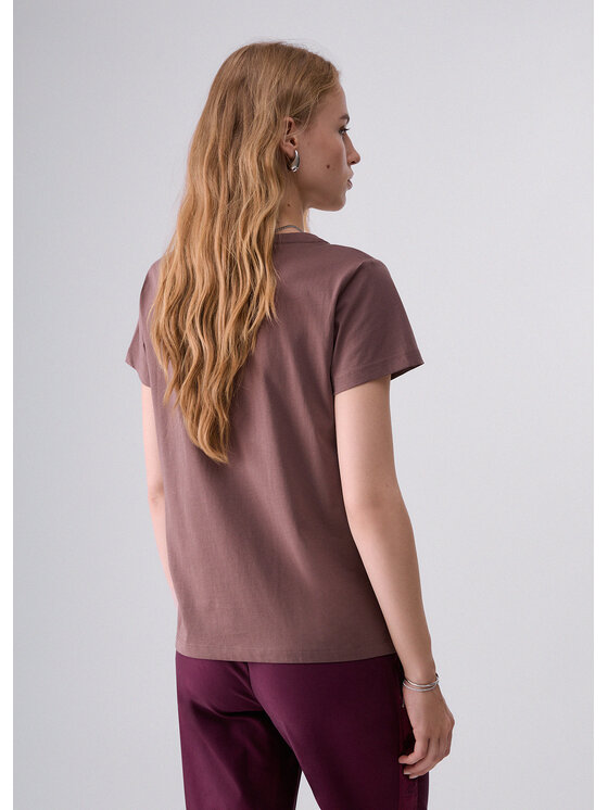 Liu Jo Liu Jo T-Shirt TF6238JS003L9286 Różowy Regular Fit