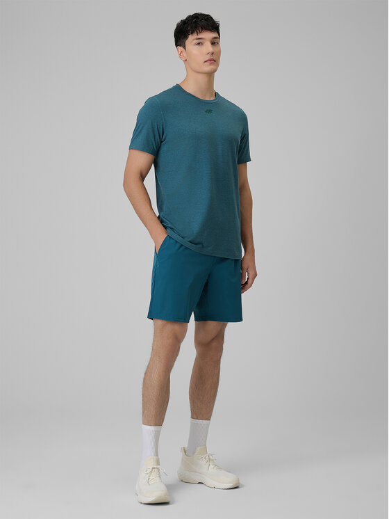 4F 4F Koszulka techniczna MULTI ACTIVE Zielony Regular Fit