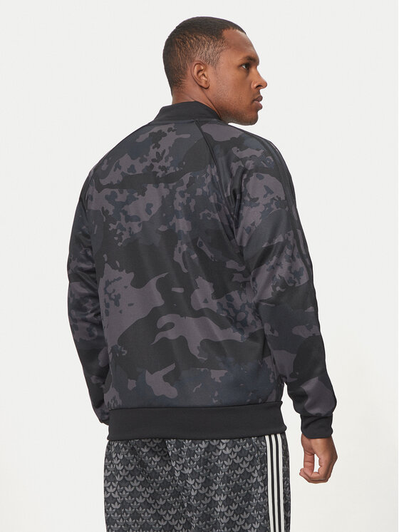 adidas adidas Μπλούζα Camo SSTR IS0252 Μαύρο Regular Fit
