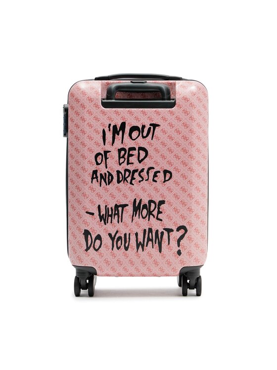 Guess Guess Valigia media J3YZ19 WFGY0 Rosa