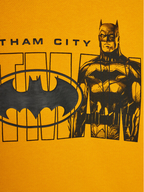OVS OVS Trenerka BATMAN 1889336 Žuta Regular Fit