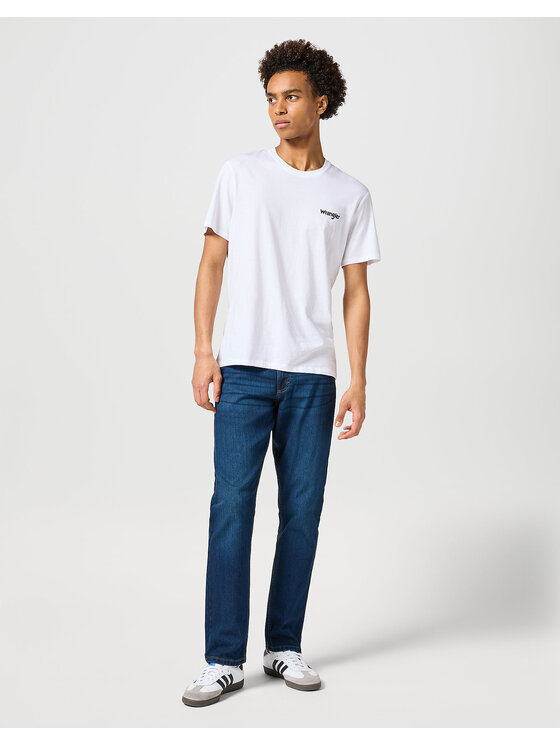 Wrangler Wrangler Jeansy ATHLETIC FIT Niebieski Straight Fit