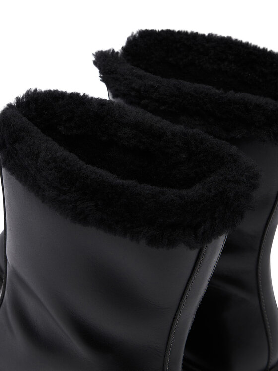 Coach Coach Боти Leah Platform CCH86 Черен