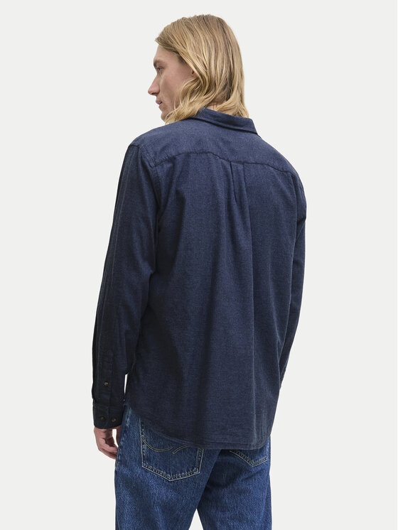 Jack&Jones Jack&Jones Ing Classic Melange 12278416 Sötétkék Regular Fit