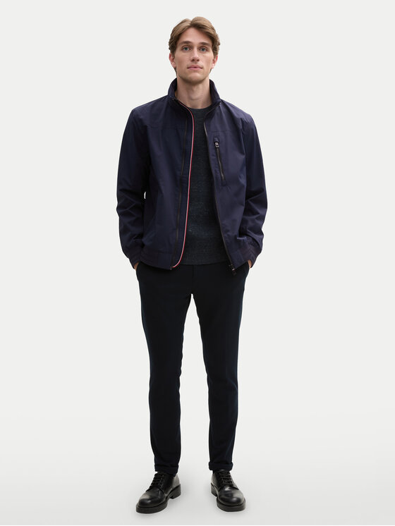 TOM TAILOR Giacca Softshell Uomo Con Cappuccio - Impermeabile, Antivento, Interno In Pile (Taglie Regolari)