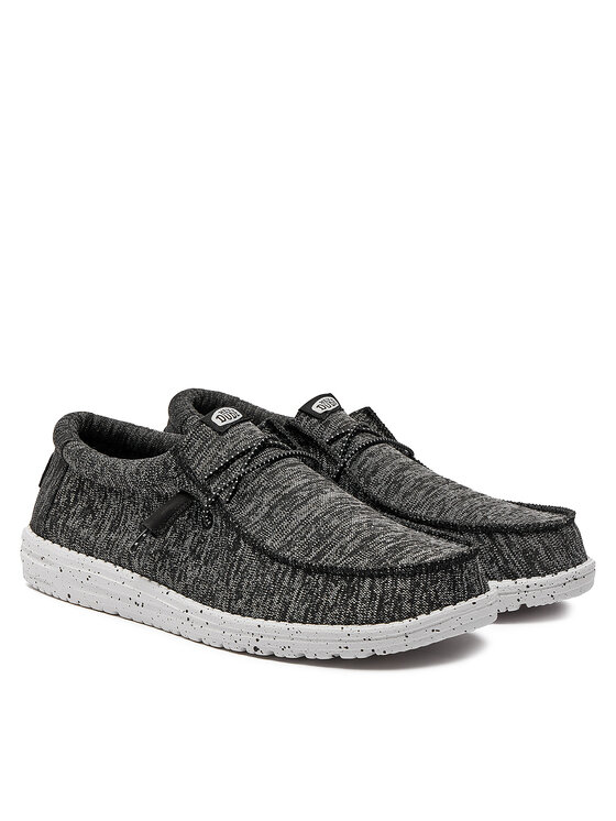 Hey Dude Hey Dude Мокасини Wally Sport Knit 40536-066 Чорний