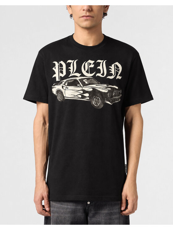 PHILIPP PLEIN PHILIPP PLEIN T-Shirt 29427 Czarny Regular Fit