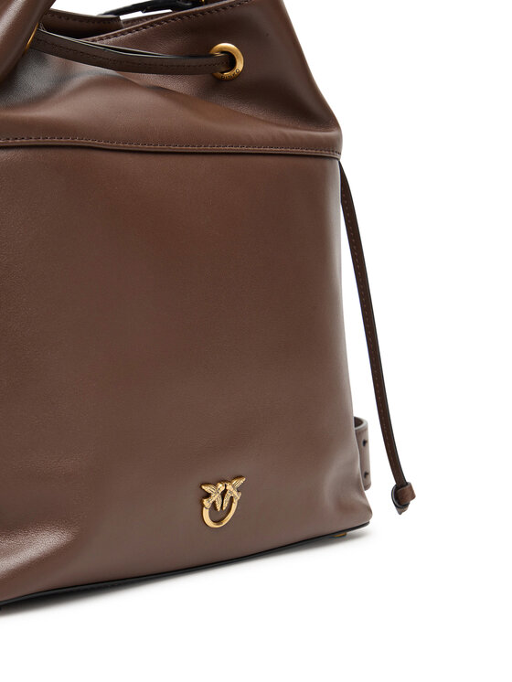 PINKO PINKO Ročna torba Secchiello Classic Al 25-26 PLTT 104305 A0QO Rjava