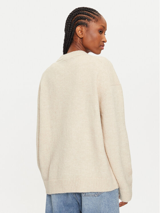 Calvin Klein Calvin Klein Πουλόβερ J20J224636 Καφέ Regular Fit