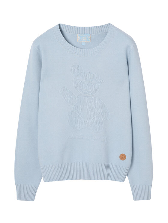TATUUM Tatuum Sweter CLOUDY Niebieski Classic Fit