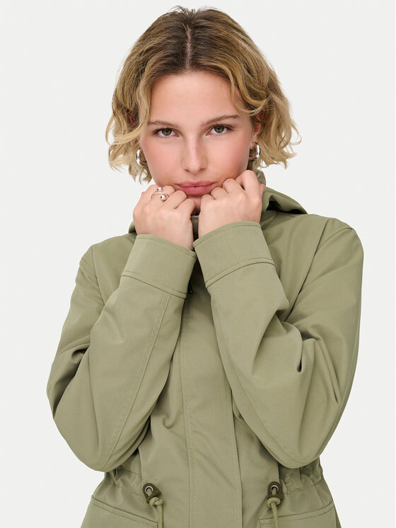 ONLY ONLY Куртка парка Louise 15312869 Зелений Regular Fit