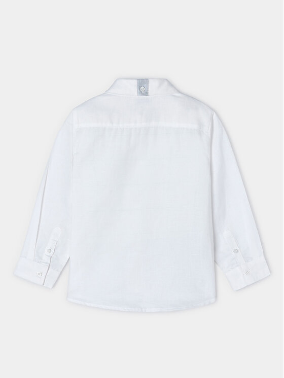Mayoral Mayoral Camicia 3122 Bianco Regular Fit