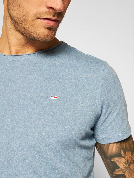 Tommy Jeans T-Shirt Tjm Essential Jaspe DM0DM08736 Zielony Regular Fit -  T-shirty męskie zielone - Modile.pl