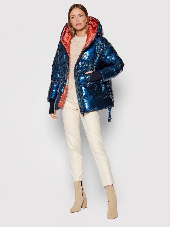 Giubbotto piumino 21IT-007 Blu Regular Fit