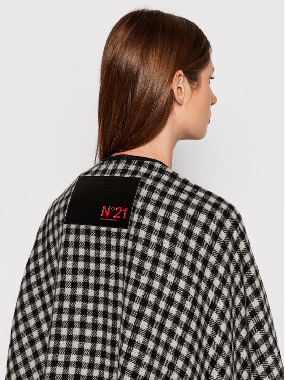 Poncho 22I N2M1 6903 6983 Nero Regular Fit