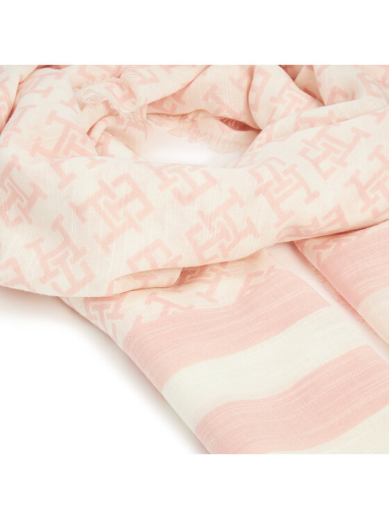 Tommy Hilfiger Tommy Hilfiger Schal Beach Summer Mono Scarf AW0AW16030 Écru