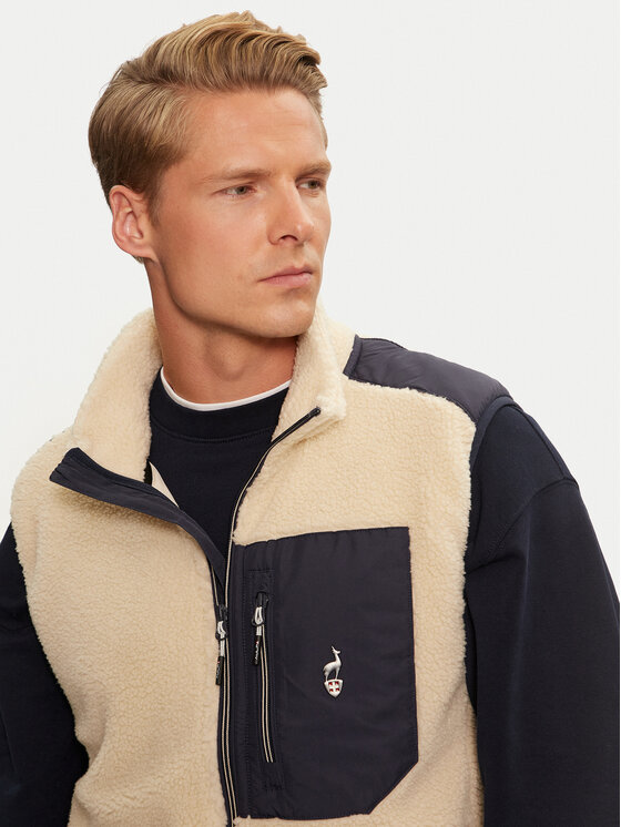 Aulp Aulp Жилет Tarik Бежевий Regular Fit