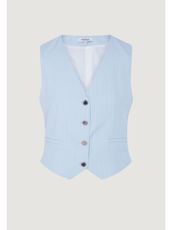 Morgan Morgan Weste 261-CALCI.F Hellblau Regular Fit