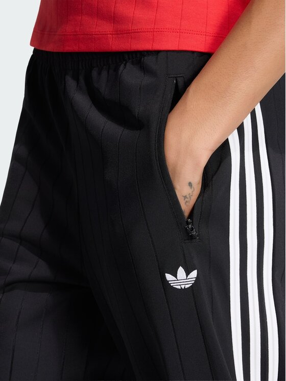 adidas adidas Spodnie dresowe Pinstripe Firebird KS6787 Czarny Loose Fit
