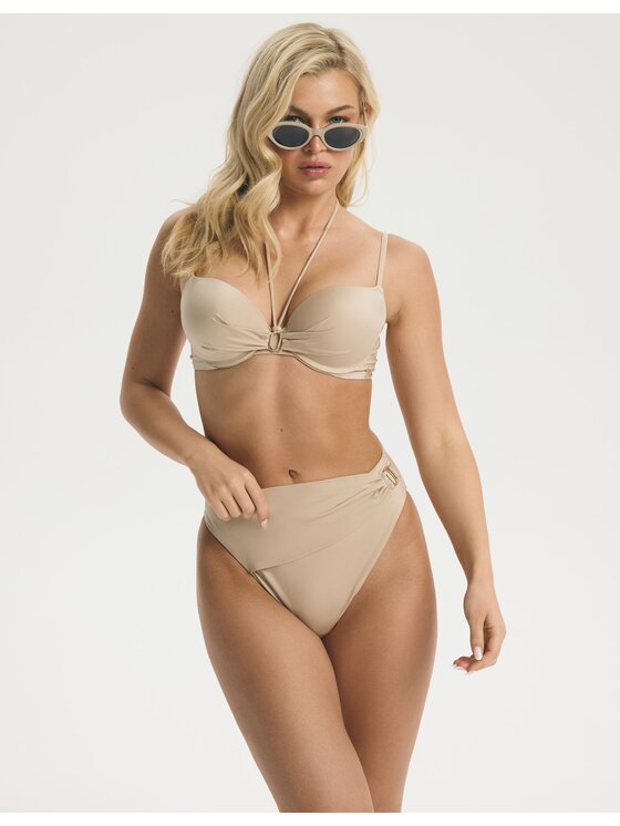 Esotiq Esotiq Dół od bikini 45587 Beżowy
