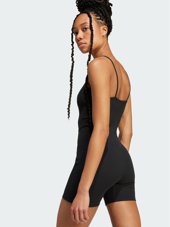adidas adidas Body Rib Czarny Fitted Fit