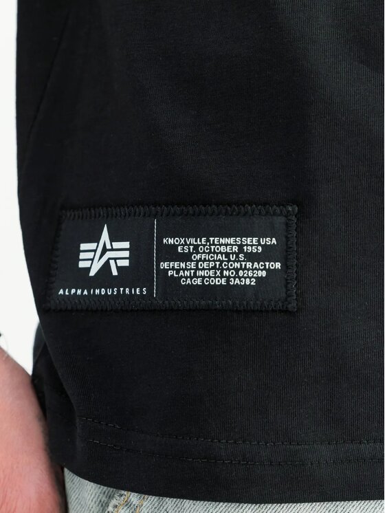 Alpha Industries Alpha Industries T-Shirt AI.258505 Černá Regular Fit