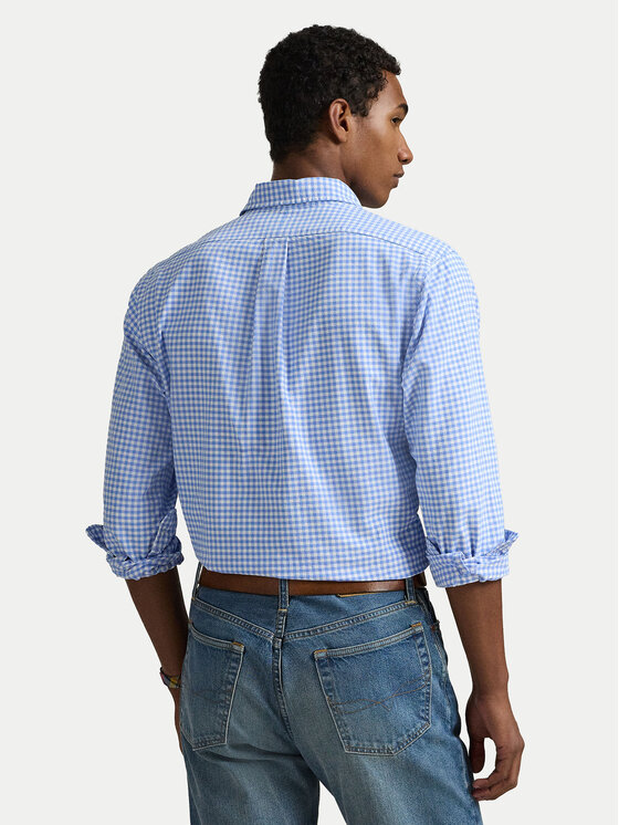 Polo Ralph Lauren Polo Ralph Lauren Košeľa 710853129002 Modrá Custom Fit