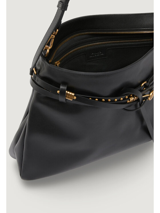 PINKO PINKO Borsetta BELT BAG BIG VITELLO MORBIDO Nero