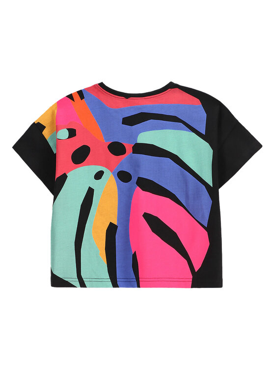 Coccodrillo Coccodrillo Футболка WC5143203TGJ Чорний Relaxed Fit